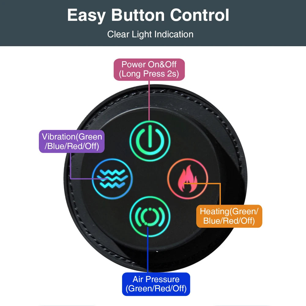 NEW Arrivals Smart Air Pressure Foot Massager Electric Ankle Brace Hot Compress Heating Multifunctional Vibration Pain Relief Health Care Accessories