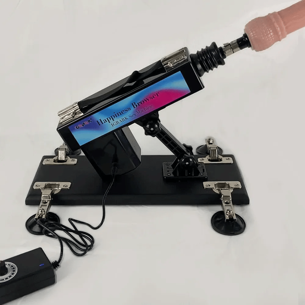 Automatic Sex Machine Female Masturbation Pumping Gun With Dildos Attachments Love Machine Sex Toys Vibrators For Women 18+ Shop