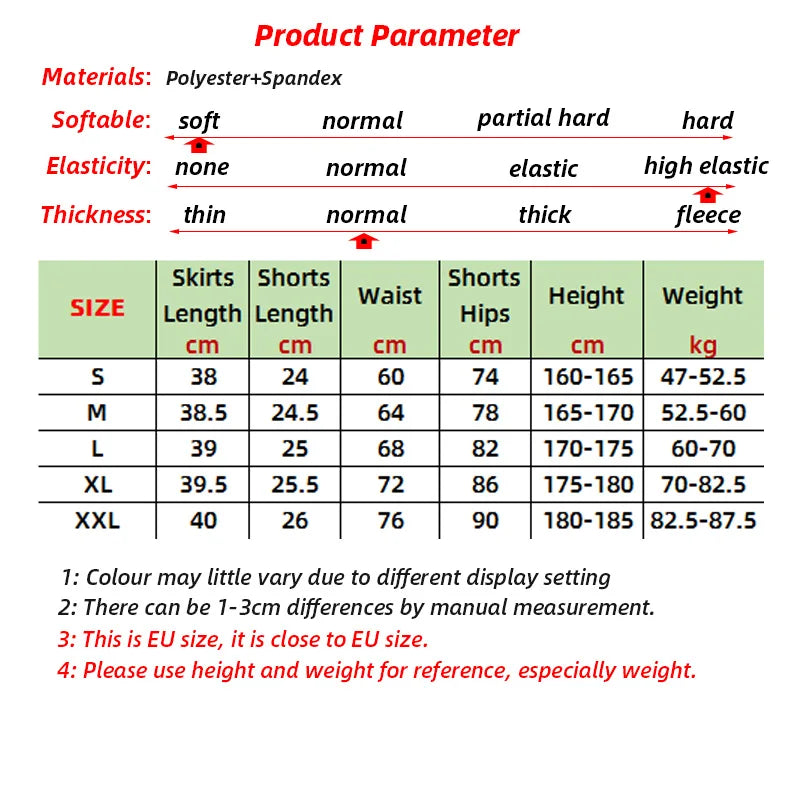 NEW Arrivals S-2XL UK Plus Size Anti Glare Stretch Shorts Liner Sport Tennis Skirt Quick Dry Loose Women Running Skirts Summer Badminton Skirt with Pocket Women Sports Apparel Clothes