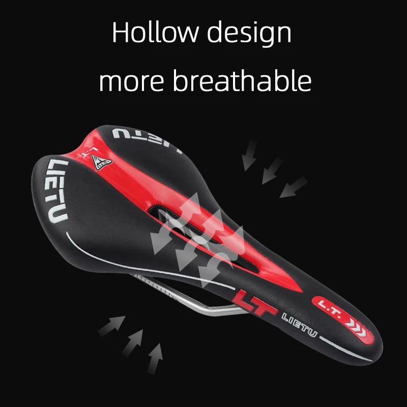 NEW Arrivals 12 Colors Bicycle Carbon Fiber Saddle MTB Road Bike Cycling Silicone Skid-Proof Saddle Seat Silica Gel Cushion Seat Leather Front Seat Mat Bicycles Accessories