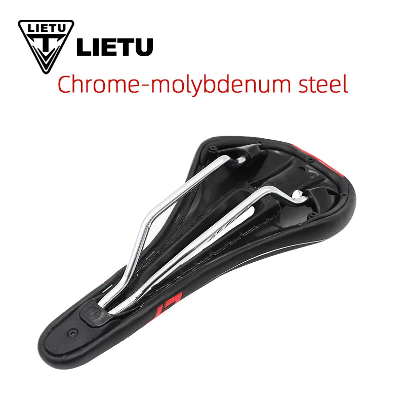 NEW Arrivals 12 Colors Bicycle Carbon Fiber Saddle MTB Road Bike Cycling Silicone Skid-Proof Saddle Seat Silica Gel Cushion Seat Leather Front Seat Mat Bicycles Accessories