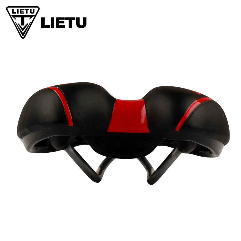 NEW Blue/White/Yellow Widen Road Mountain MTB Gel Comfort Saddle Bike Bicycle Cycling Seat Cushion Pad Cover Anti-Slip Waterproof Cushion Bicycle Accessories