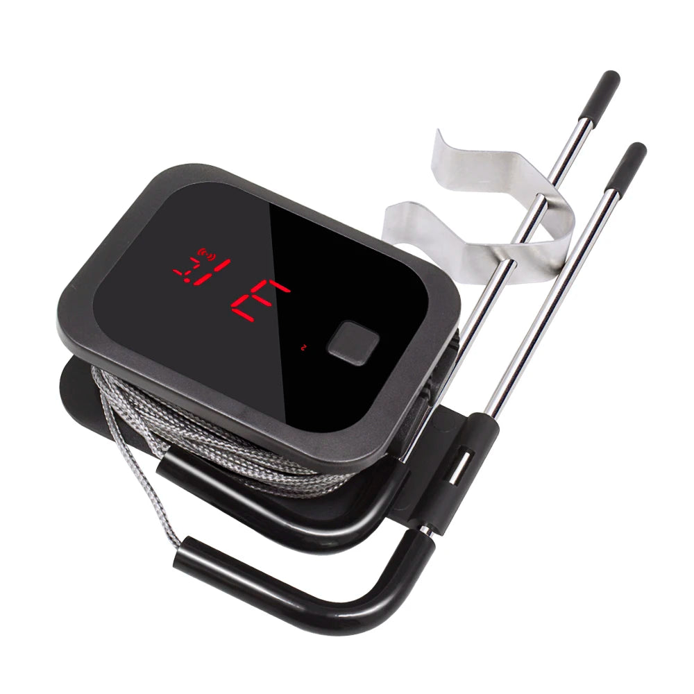 NEW Arrivals IBT 2X 4XS 6XS 3 Types Food Cooking Bluetooth Wireless BBQ Thermometer Probes & Timer For Oven Meat Grill Free App Control Outdoor Barbeque Picnic Camping