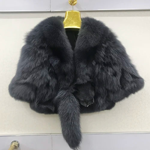 New Arrival S-2XL 12 Colors Women Real 100% Natural Fox Fur Coats Autumn Winter Fox Fur Short Style Jacket Warm Real Fox Fur Overcoats