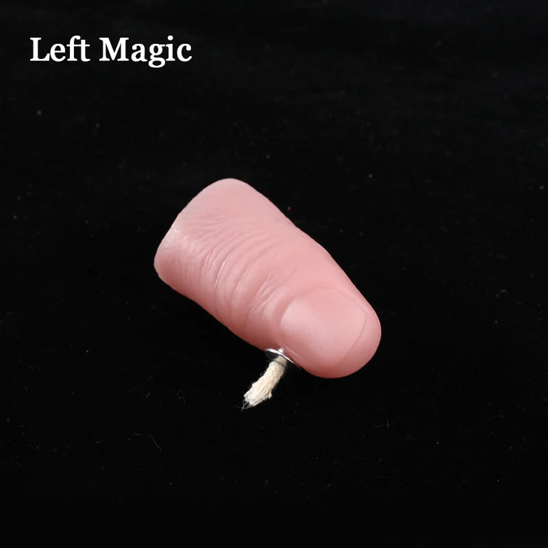 NEW Flaming Thumb Tip Fire Adults Magic Tricks Candle Lite Flame Moving Street Magic Props Tool Illusion Mentalism Accessories Halloween Holidays Toys Supplies