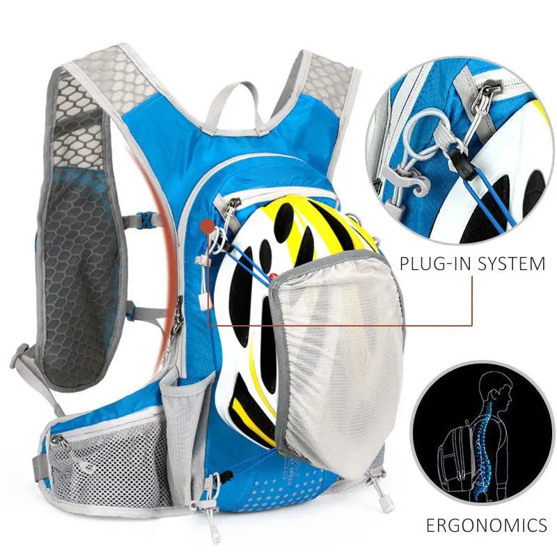 NEW 20L Large Capacity 8 Colors Hot Waterproof Men Women Running Backpack Outdoor Sports Trail Racing Hiking Marathon Fitness Hydration Vest Pack