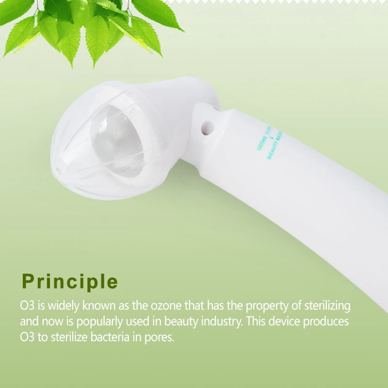 NEW Arrivals Electric Oxygen Sterilization Facial Beauty Massager Ozone Skin Cleansing Acne Removal Anti Wrinkle O3 Face Rejuvenation Machine Ladies Home Beauty Salon SPA Accessories Skin Care Supplies