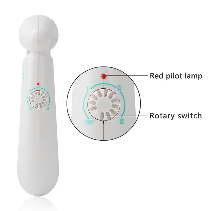 NEW Arrivals Electric Oxygen Sterilization Facial Beauty Massager Ozone Skin Cleansing Acne Removal Anti Wrinkle O3 Face Rejuvenation Machine Ladies Home Beauty Salon SPA Accessories Skin Care Supplies