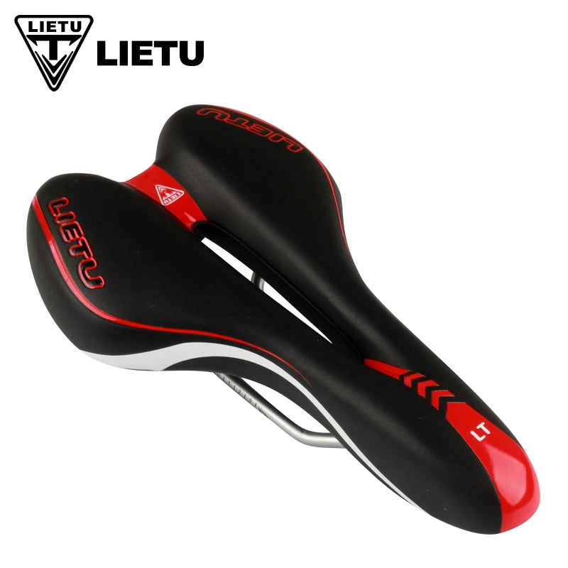 NEW Blue/White/Yellow Widen Road Mountain MTB Gel Comfort Saddle Bike Bicycle Cycling Seat Cushion Pad Cover Anti-Slip Waterproof Cushion Bicycle Accessories