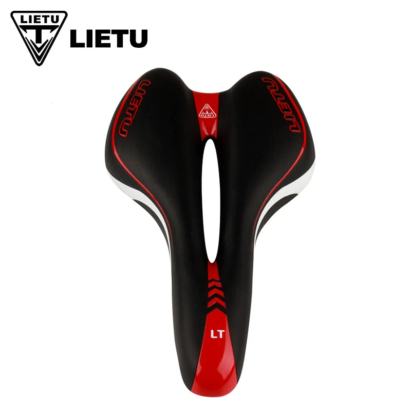 NEW Blue/White/Yellow Widen Road Mountain MTB Gel Comfort Saddle Bike Bicycle Cycling Seat Cushion Pad Cover Anti-Slip Waterproof Cushion Bicycle Accessories