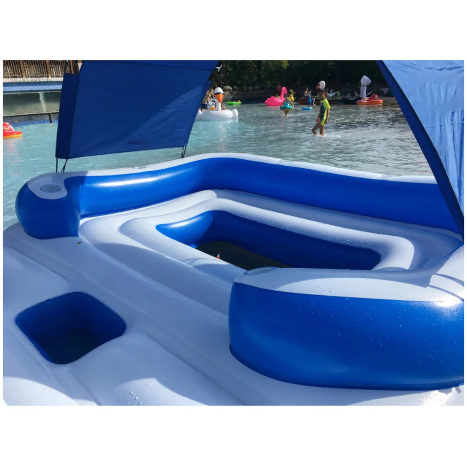 Large For 8-10 people Weight 54kg floating mat Air matterss Pool Float Pool Toys Summer Pool Party Swim Floats Swimming Toys