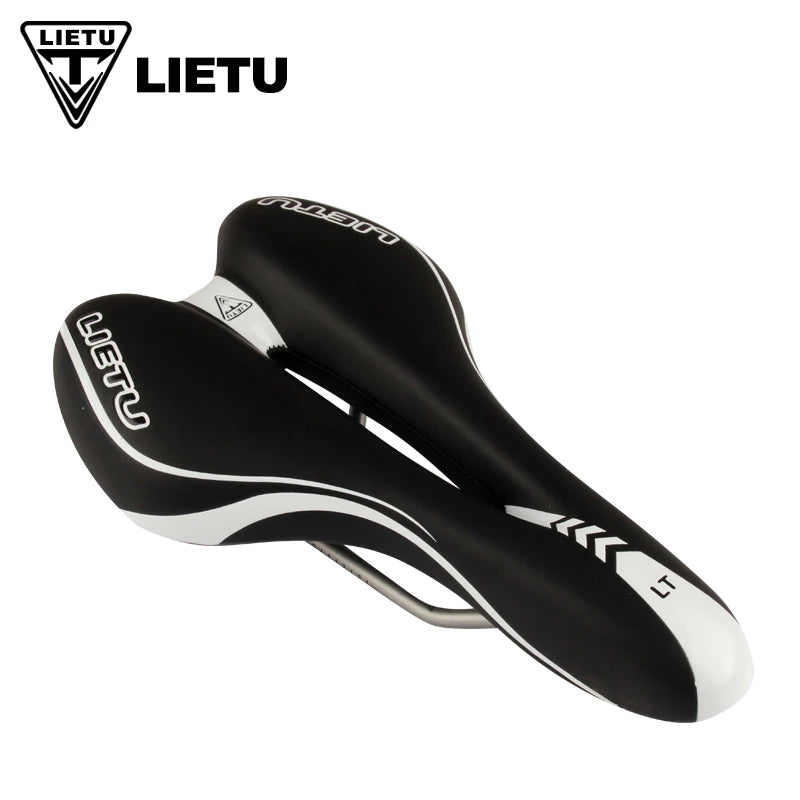 NEW Blue/White/Yellow Widen Road Mountain MTB Gel Comfort Saddle Bike Bicycle Cycling Seat Cushion Pad Cover Anti-Slip Waterproof Cushion Bicycle Accessories