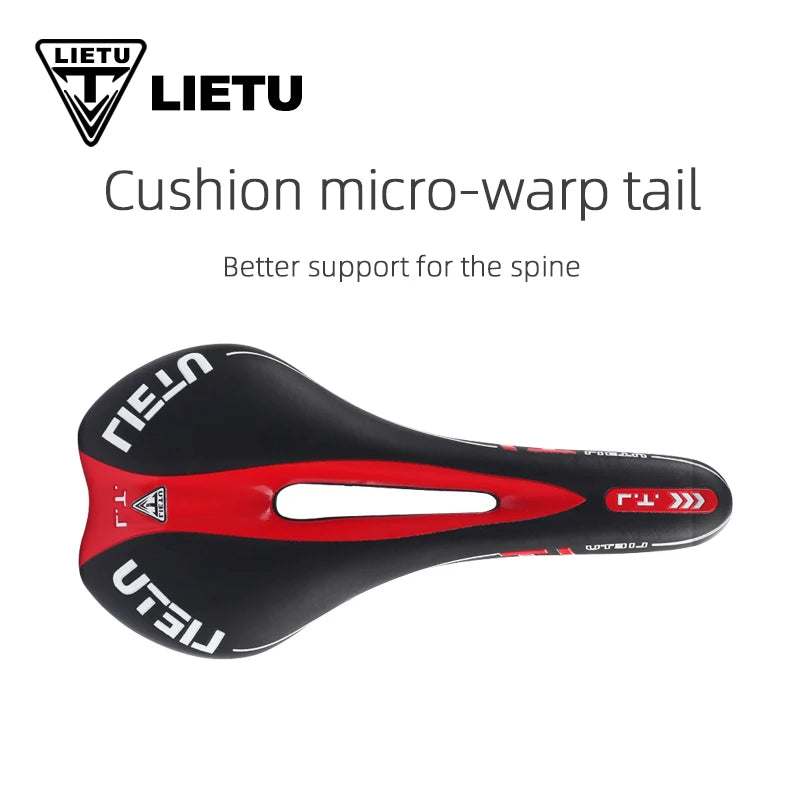 NEW Arrivals 12 Colors Bicycle Carbon Fiber Saddle MTB Road Bike Cycling Silicone Skid-Proof Saddle Seat Silica Gel Cushion Seat Leather Front Seat Mat Bicycles Accessories