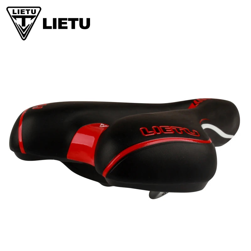 NEW Blue/White/Yellow Widen Road Mountain MTB Gel Comfort Saddle Bike Bicycle Cycling Seat Cushion Pad Cover Anti-Slip Waterproof Cushion Bicycle Accessories