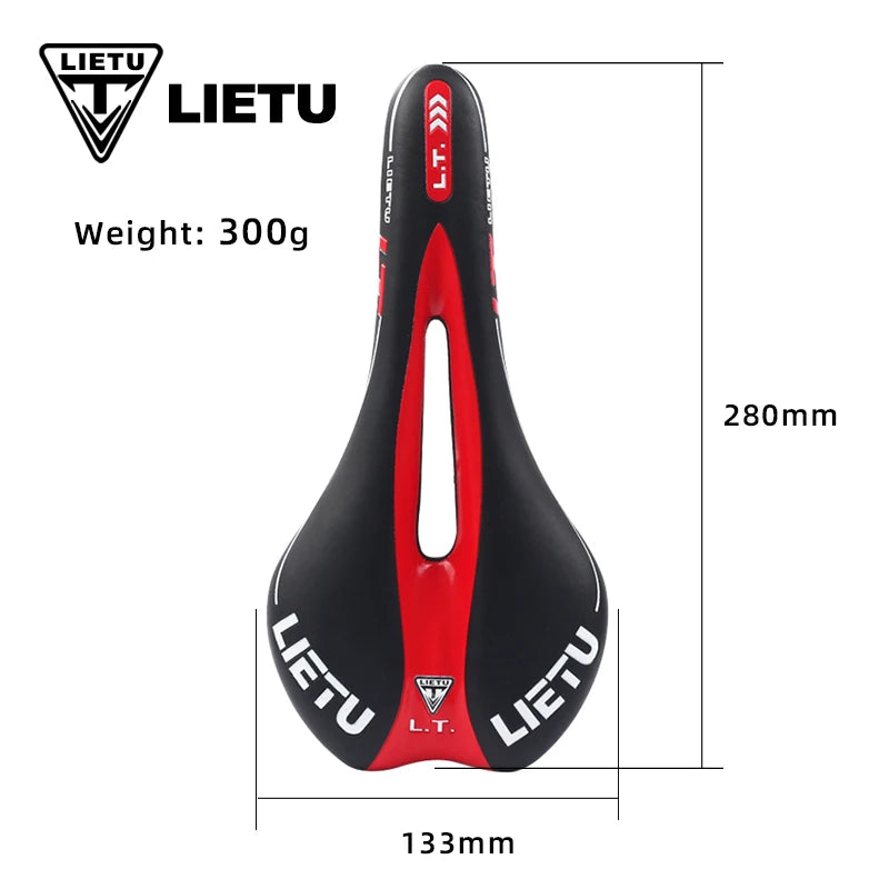 NEW Arrivals 12 Colors Bicycle Carbon Fiber Saddle MTB Road Bike Cycling Silicone Skid-Proof Saddle Seat Silica Gel Cushion Seat Leather Front Seat Mat Bicycles Accessories