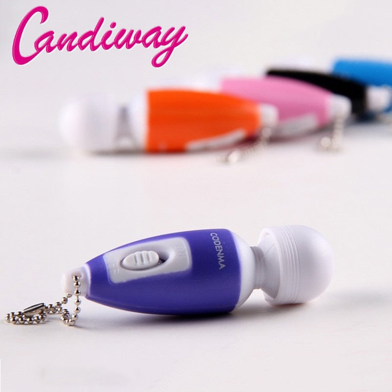 Tiny vibrator Magic Powerful Female Personal Massage Wand Massager Fairy Mini AV Vibrator clitoris stimulator Sex Toys For Women
