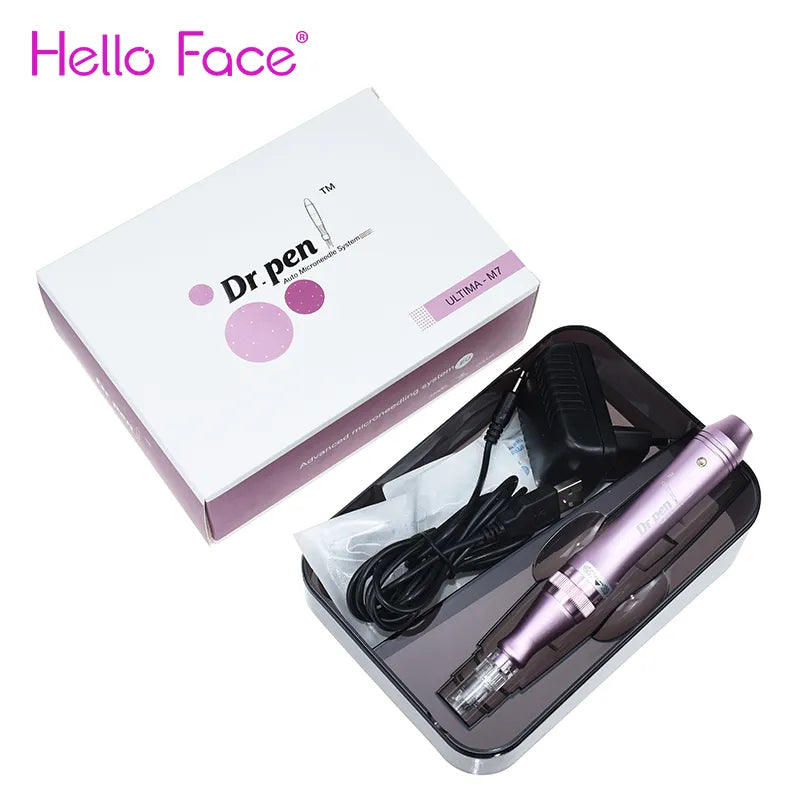 Dr.pen M7-W Derma Pen Needle Cartridge Needle Tips 12 pin needles for electric Micro Rolling Derma Wireless Micro Needle Machine
