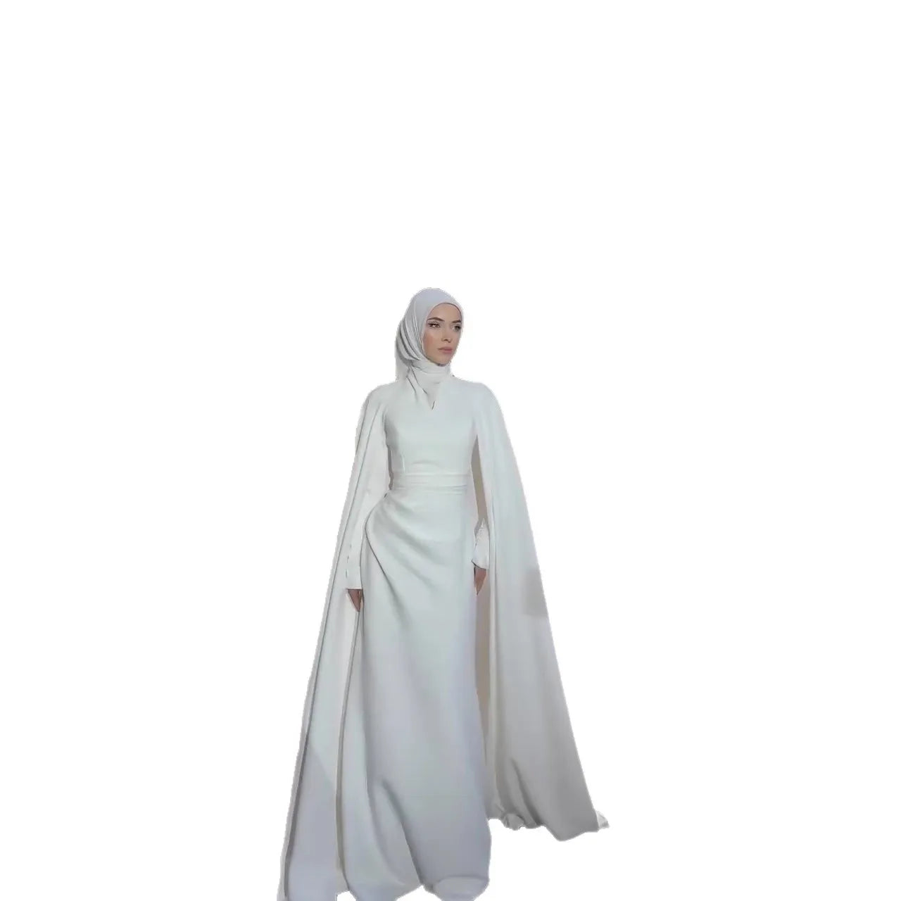 NEW Arrivals Xs-3XL Plus Size Islamic Middle Eastern Women Religious Clothes Modest Handmade Elegant Shawl Abaya Long Dress Wedding Guest and Special Ceremony Occasions Gowns Muslim Ladies Apparel Clothing Supplies