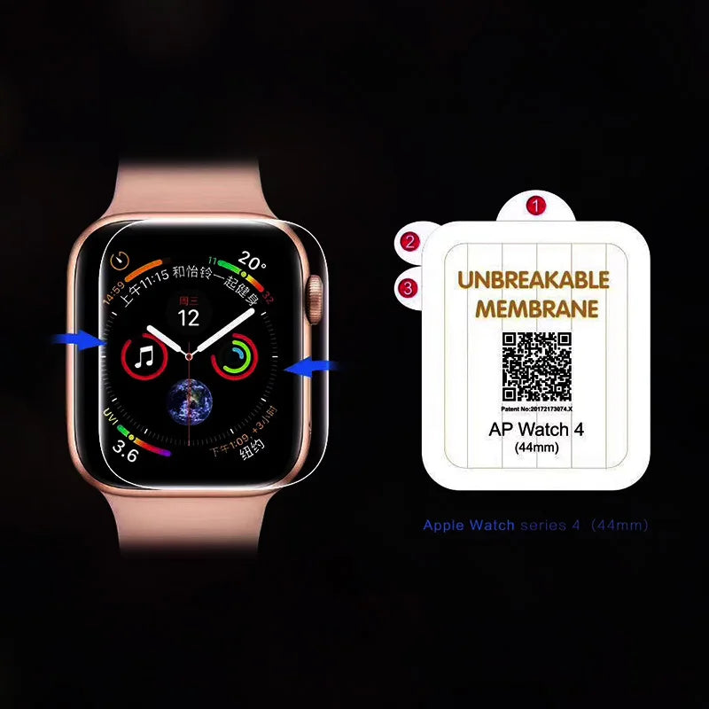 400pcs Set For Apple Watch S10 S9 Ultra 2"49mm 46MM 40mm 44mm 38mm 42mm Hydrogel Film Screen Protector for Apple Watch S7 41mm 45mm Wrist Watch Accessories Electronic Supplies
