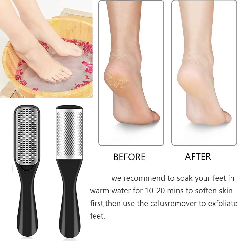 25 in 1 Professional Pedicure Kit Professional Pedicure Tools Set-Foot Rasp Foot Dead Skin Remover for Home&Salon Care Tools Set