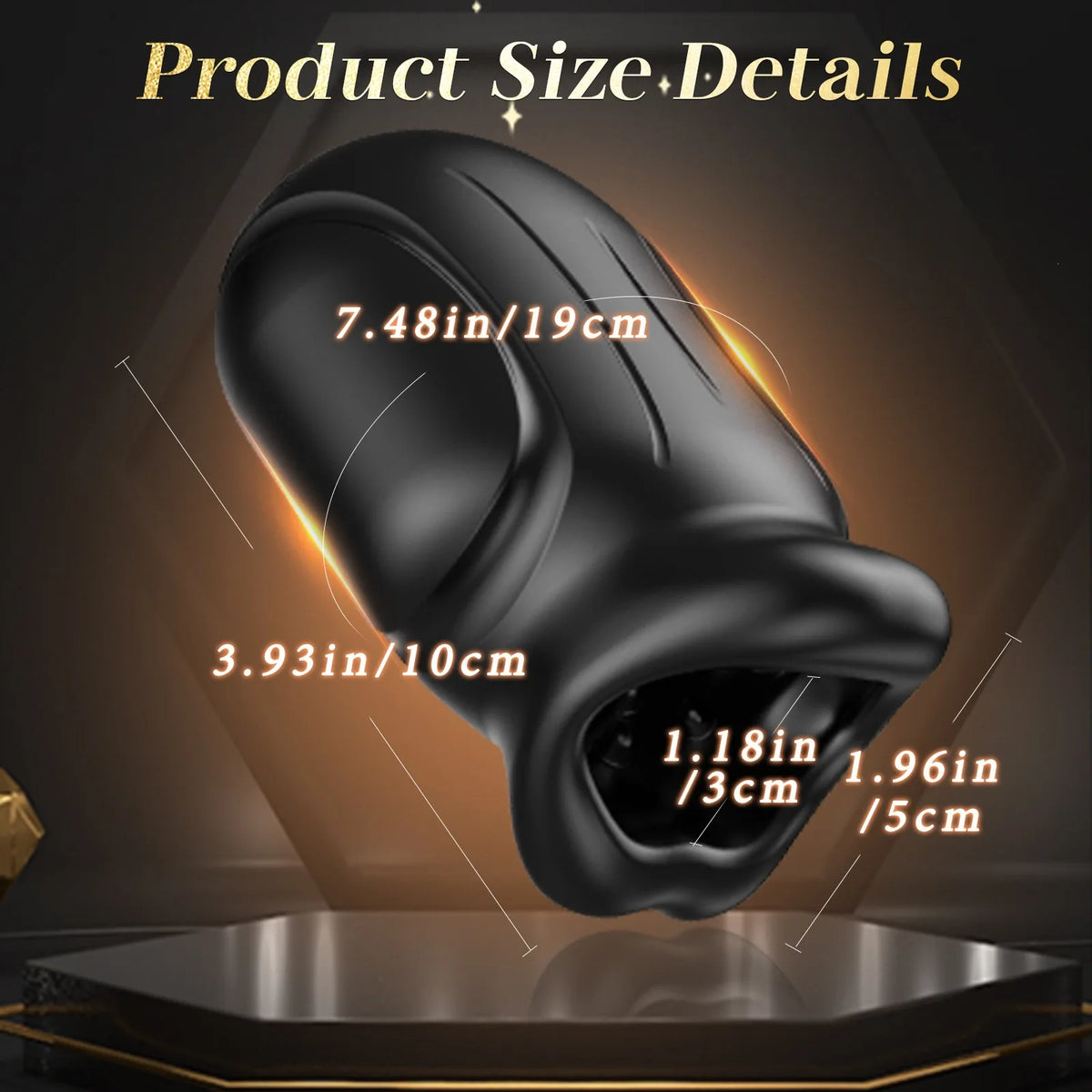 10 Lifelike Mouth Vibrations Jet Strong Male Masturbator APP Control Mouth Stroker Trainer Adult Toys for Prolong Endurance, Pocket Pussy Men's Sex Toys Adults Sex Store Supplies