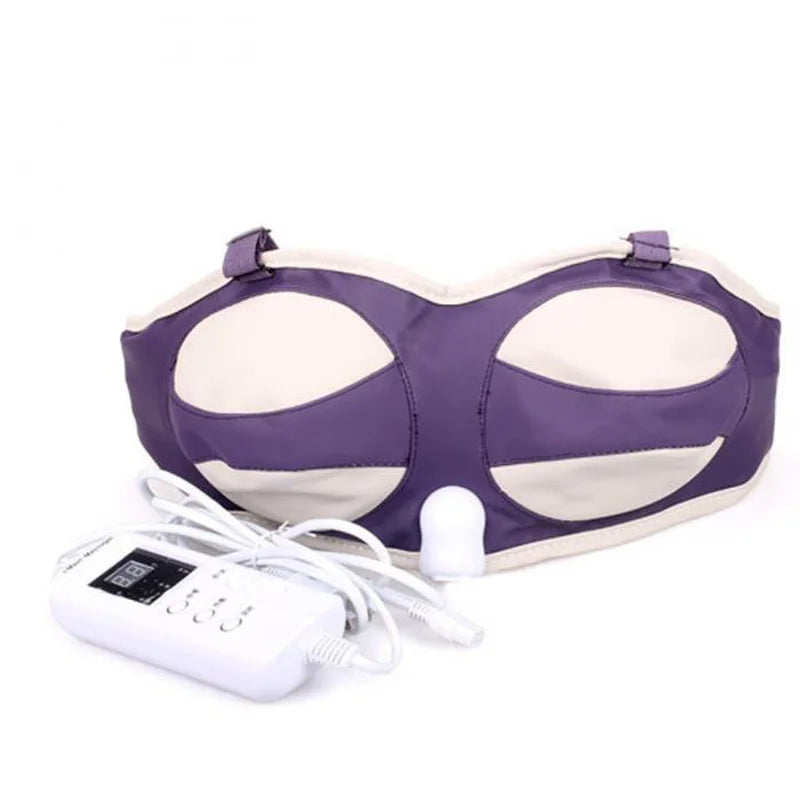 NEW Arrivals EMS Bra Shape Electric Breast Massager Heated Vibration Massage Therapy Treatment For Fuller Firmer & Rounder Corrector Breasts Enhancer Health care Body Care Supplies