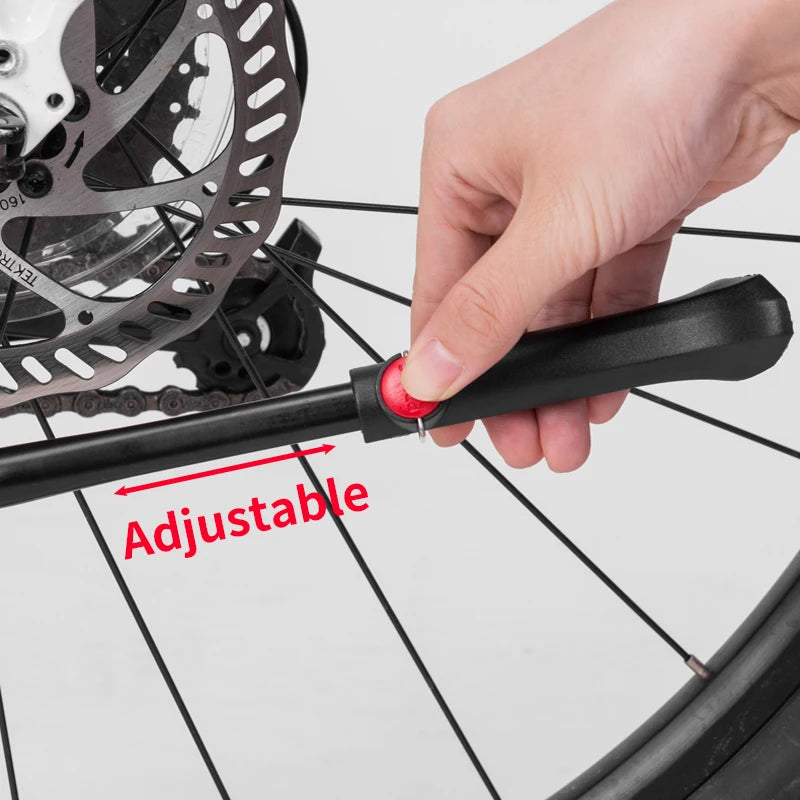 NEW Arrivals Bicycle Kickstand Parking Cycling Adjustable MTB Road Racks Bike Support Side Kick Stand Foot Brace Accessories Bicycle Parts Sports Supplies