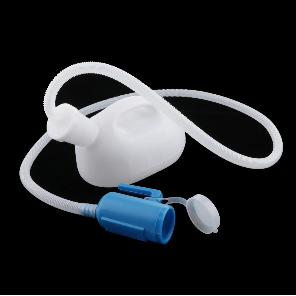 2000ml Plastic Male Bed Potty Pee Bottle Pee Collector With 160cm Tube Portable Pee Urine Bottle Toilet Supply For Outdoor