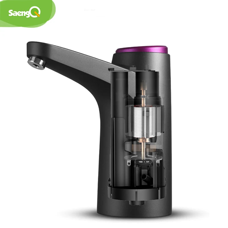 Water Pump Bottle Automatic Electric Water Dispenser Household Gallon Drinking Switch Smart Water Treatment Appliances