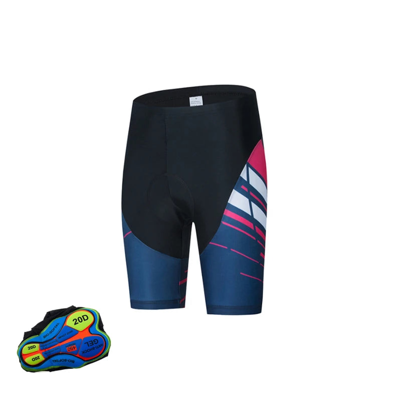 NEW Arrivals S-5XL Plus Size Quick Drying Breathable Anti UV Bicycle Pants Mountain Bike Clothing Men's Cycling Shorts With Gel 20D Padded The New Fashion Sports Apparel Accessories