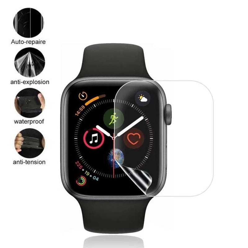 400pcs Set For Apple Watch S10 S9 Ultra 2"49mm 46MM 40mm 44mm 38mm 42mm Hydrogel Film Screen Protector for Apple Watch S7 41mm 45mm Wrist Watch Accessories Electronic Supplies