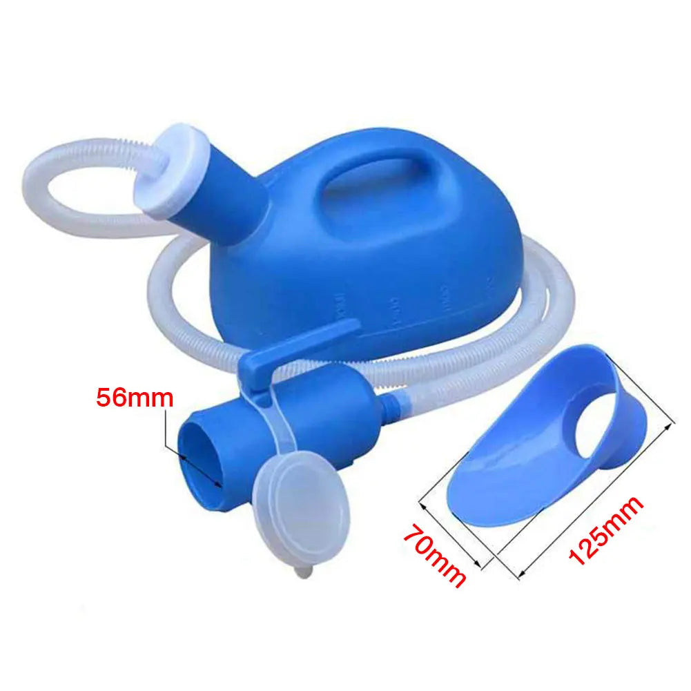 2000ml Portable Toilet Pee Urine Bottle Plastic Urinal Toilet Aid Bottle Man Woman Toilet WC For Outdoor Car Camping Supplies