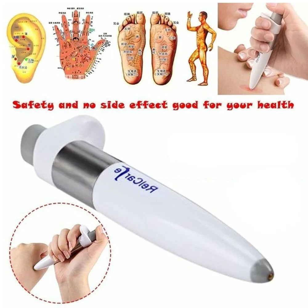 NEW Arrivals Electronic Pulse Analgesia Pen Pain Relief Sciatica Joint Portable Handheld Point Massage Pen Massage Relaxation Accessories Health Care Supplies
