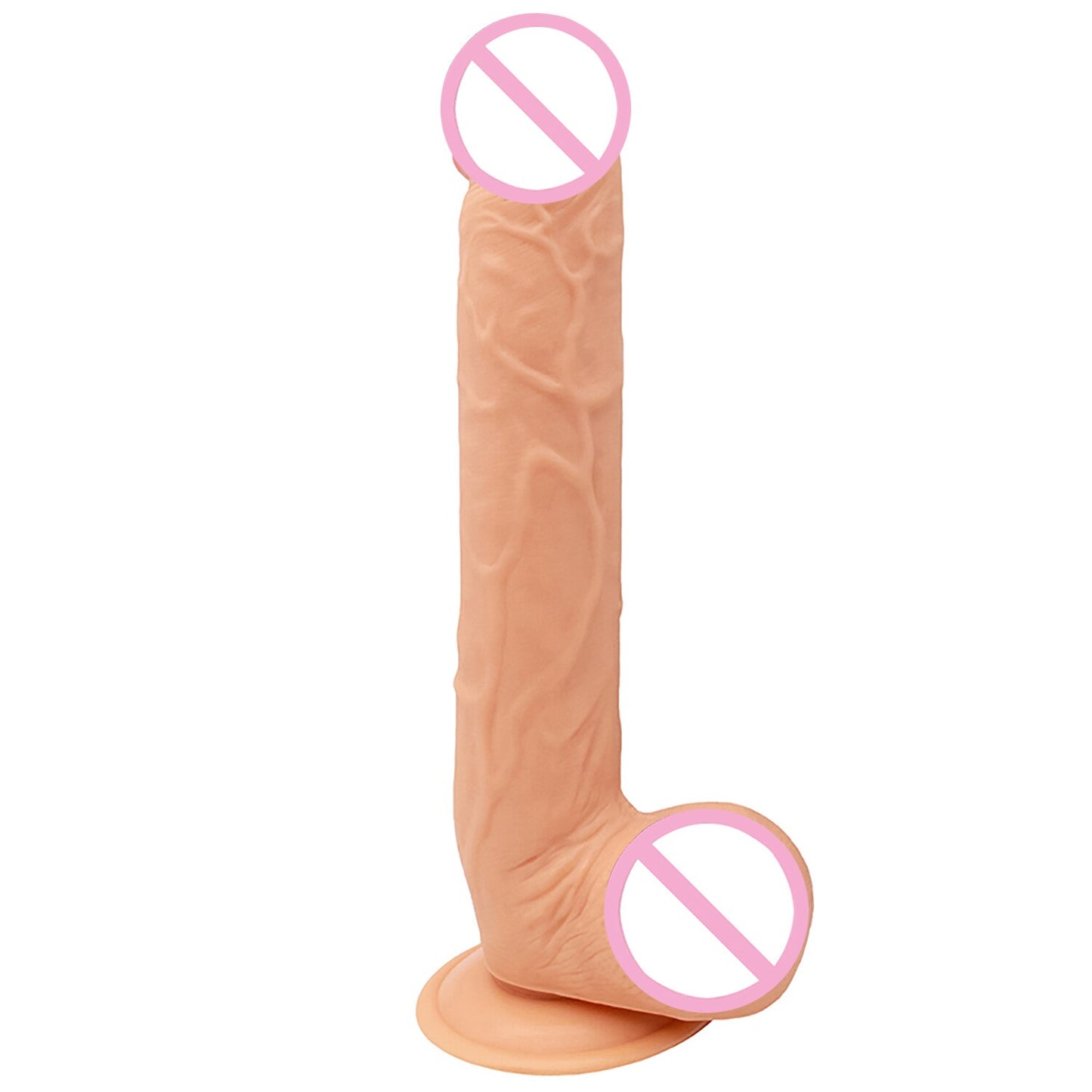 29CM*5CM Oversized Realistic Dildos Soft Skin Feeling Huge Penis Erotic Big Dick Long Phallus Sex Toys for Women Masturbation