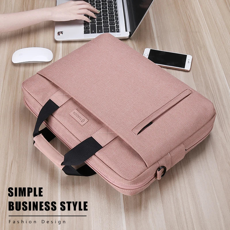 Laptop Bag Case 13.3 14 15.6 17.3 inch Waterproof Notebook Bag for Mac Book Air Pro 13 15 Computer Shoulder Handbag Briefcase Bags