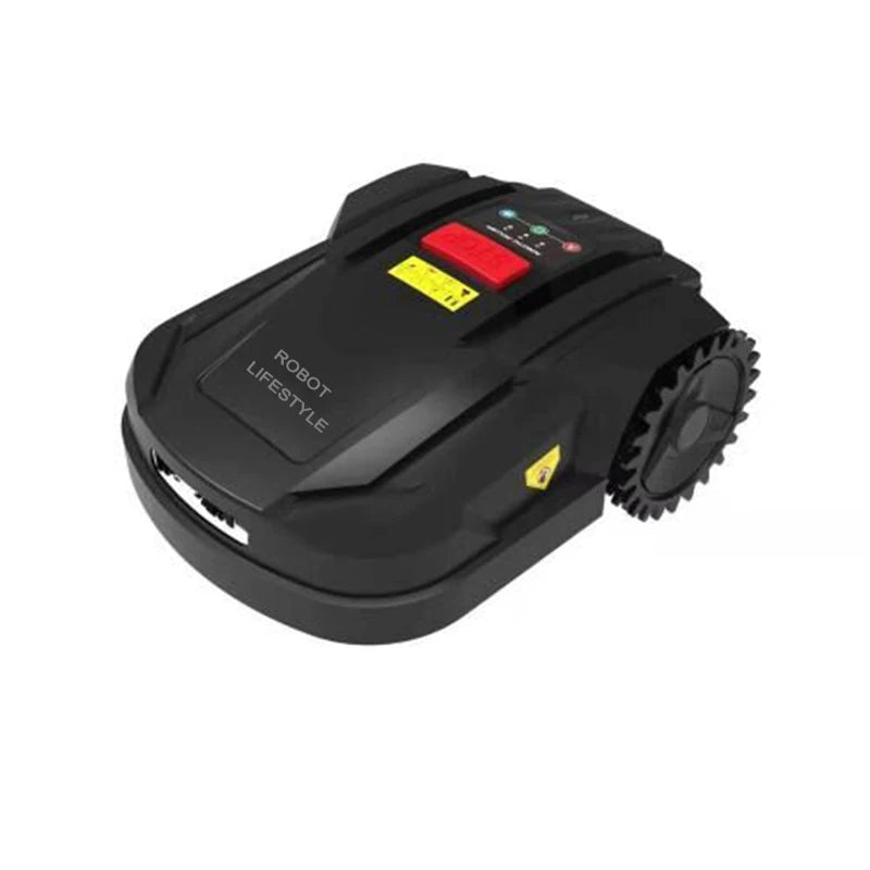Lawn Mower Robot H750 with WIFI APP,Working Capacity 800m2,Gyroscope Navigation,Water-proofed Charger,Subarea+Range Function