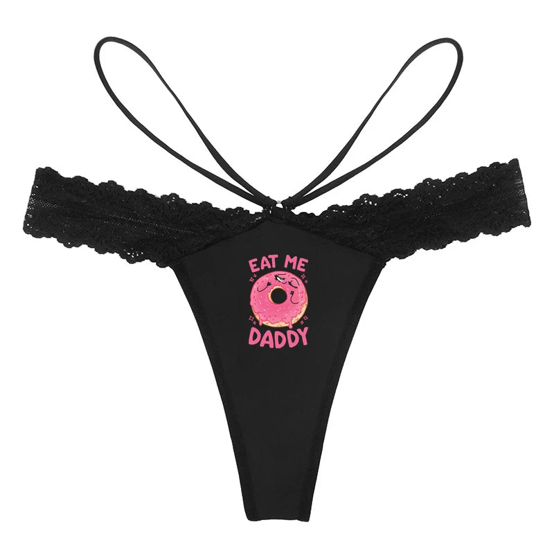 NEW Arrivals 7 Patterns *ALL YOU CAN EAT* Women Sexy Lace Lingerie Temptation G String New Fashion Naughty Underwear for Women Girls Women Cotton Briefs