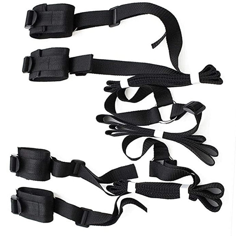 Adult Erotic Toy Handcuffs & Ankle Cuffs BDSM Bondage Under Bed Restraint Bondage Sex ProductsSex Toys for Couples Collar Bdsm