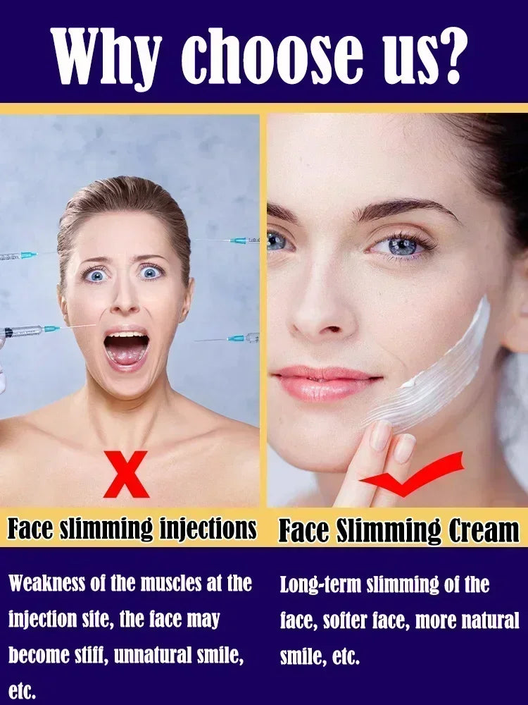 Korean Effective V-Shape Face Lifting Facial Cream Lift Up V Double Chin Cheek Firming Anti Wrinkle Beauty Skin Care