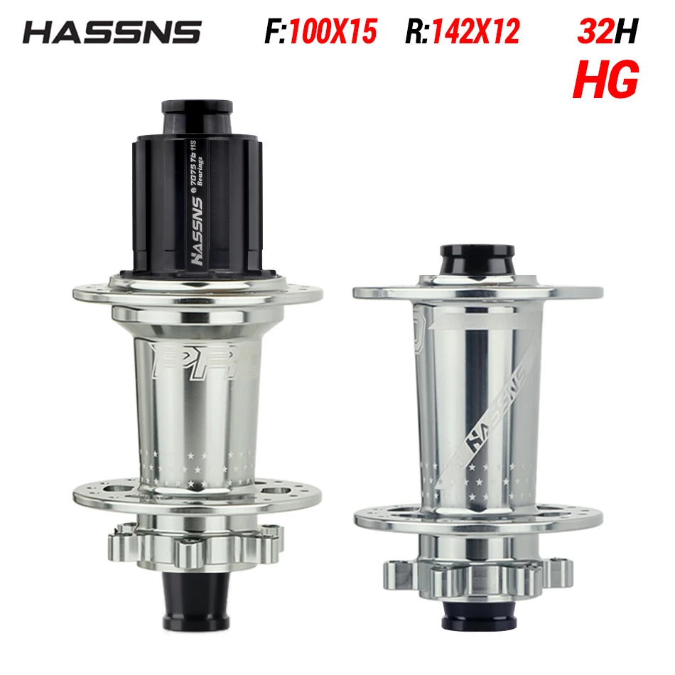 NEW Arrivals PRO7 Bicycle Hub 24/32Holes J-Bend Spokes THRU Axle 12X142 HG/XD/MS 4Pcs Set Sealed Bearing for SHIMANO Mountain Bike Road Racing Bikes Freehub Bicycle Accessories