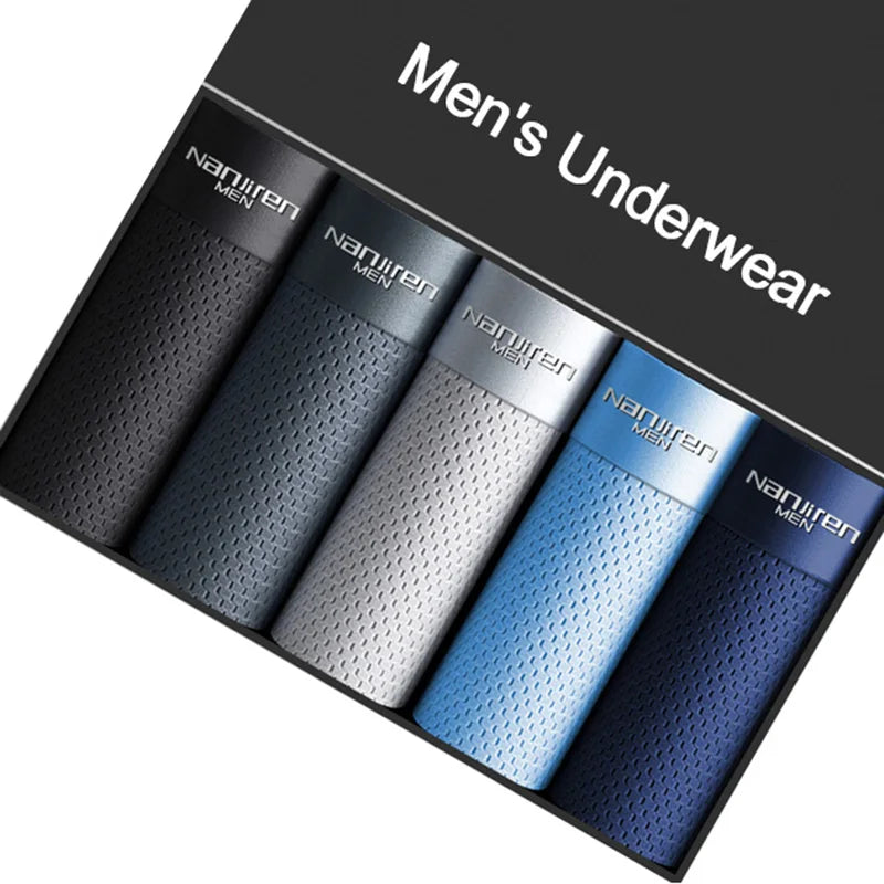 Boxers Men Boxer Shorts Men Underwear Male Underwear Boxers Homme Ice Silk Mesh Boxershorts Plus Size Panties Sexy Underpants