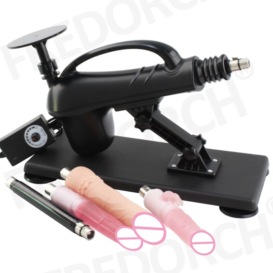 Fredorch New Automatic Sex Machine Sex Toys,Thrusting Machines for Men Women,Love Machine Device Gun with 3XLR dildo Attachments