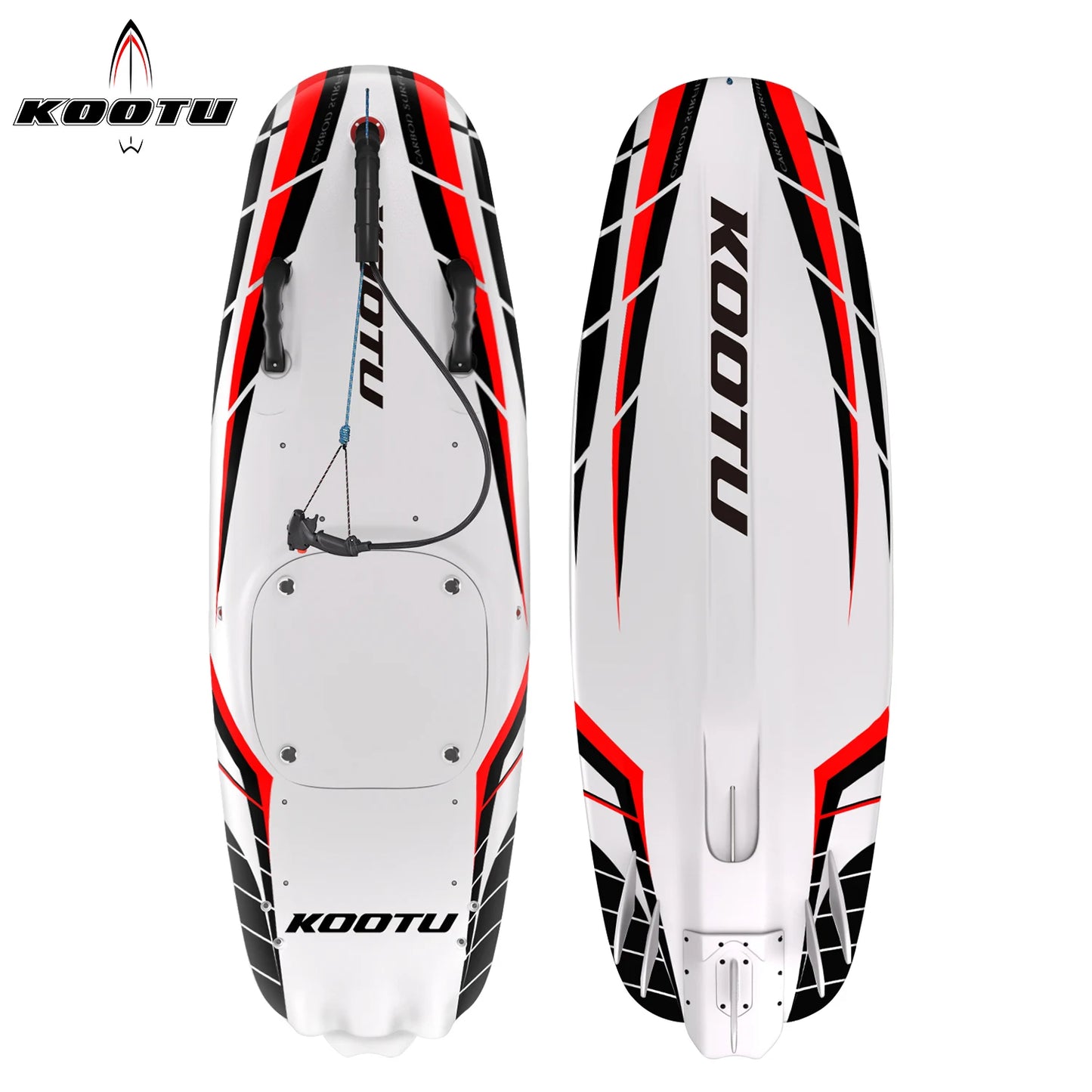 Gasoline Electric Surfboards Summer Jet Surfboards Lightweight Carbon Fiber Surfboards with 109cc Engine Electric Surfboards