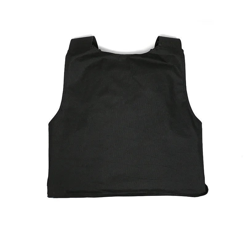 NEW Arrivals Top Quality 2.3mm Thick Bulletproof Aramid Plate Front Chest Security Protection Ballistic Body Armor Anti-Stab Panel Tactical Vest Built-In School Bags Children Safety