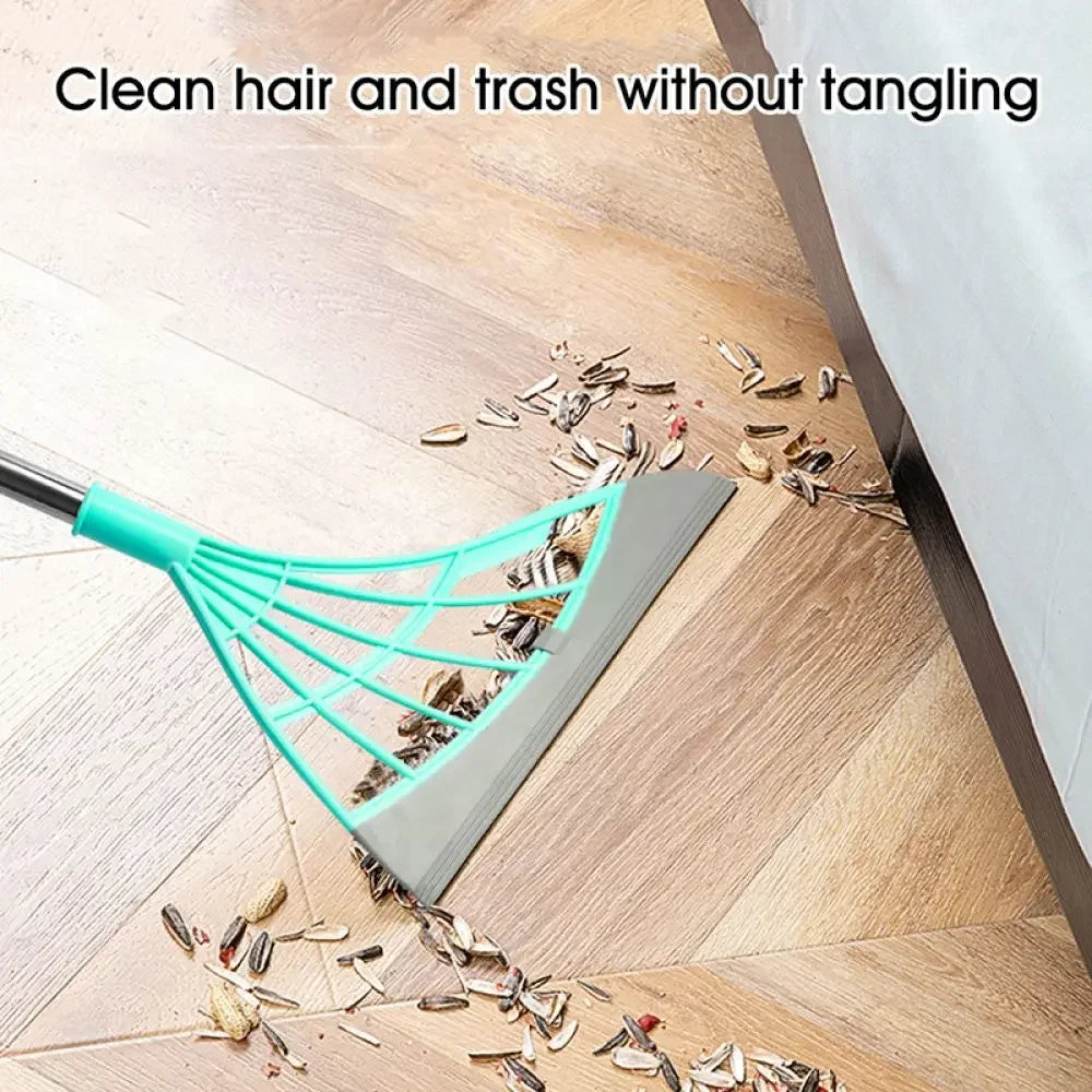 NEW Silicone Scraper Broom Magic Wiper High Place Glass Wiper Floor Mop Household Splicing Cleaning Broom Bathroom Sweeping Water Home Cleaning Supplies