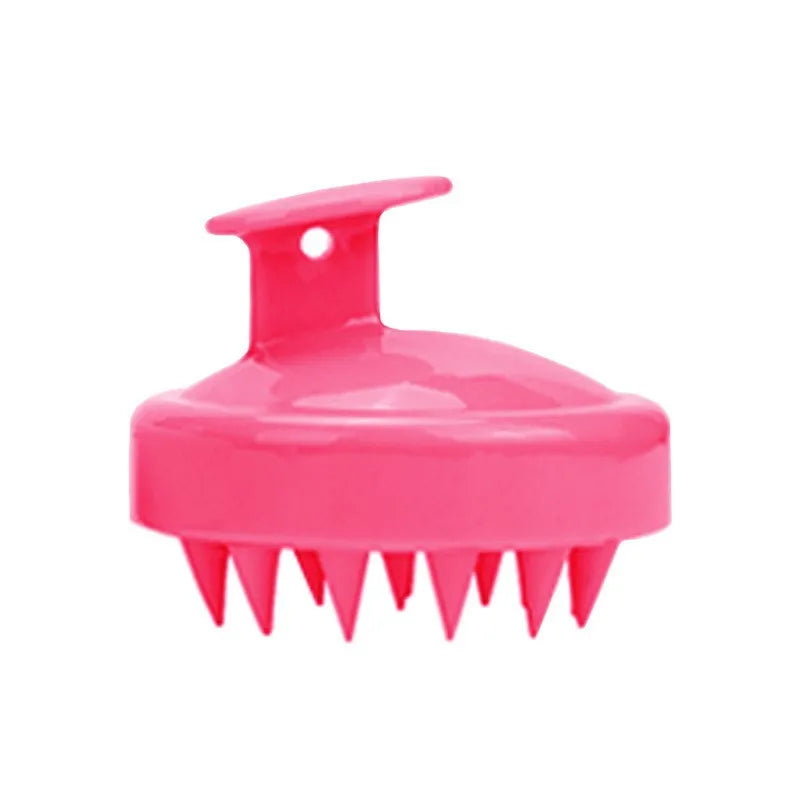 Portable Silicone Shampoo Brush Handheld Soft Scalp Massage Brush Silicone Shampoo Brush Hair Scalp Massager For Hair Growth
