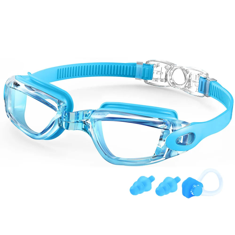 NEW Arrivals 10 Colors Swimming Goggles Professional Waterproof Swim Eyewear Glasses Anti-Fog 100% UV Protection No Leaking For Adult Men Women Youth Sports Supplies