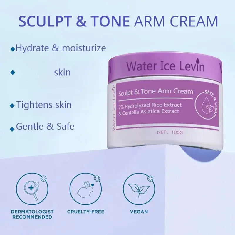 10PCS Set Sculpture and Conditioning Arm Korean Cream Collagen Rice Protein Refreshing Non Greasy Enhance Skin Elasticity Skin Tightening Deep Nourishing Shaping Arm