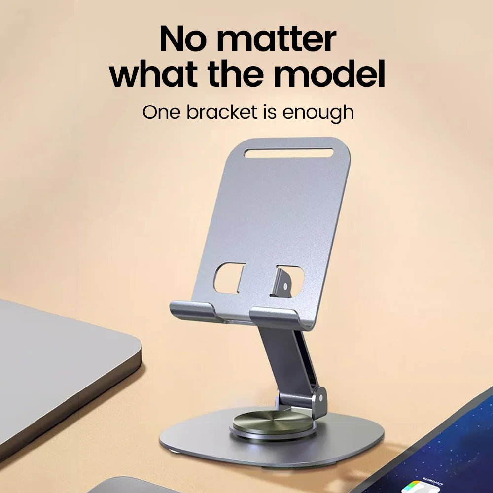 NEW Arrivals Olaf Rotating Table Cell Phone Holder Support Desktop Stand For iPad Samsung iPhone 15 14 13 Mobile Mount