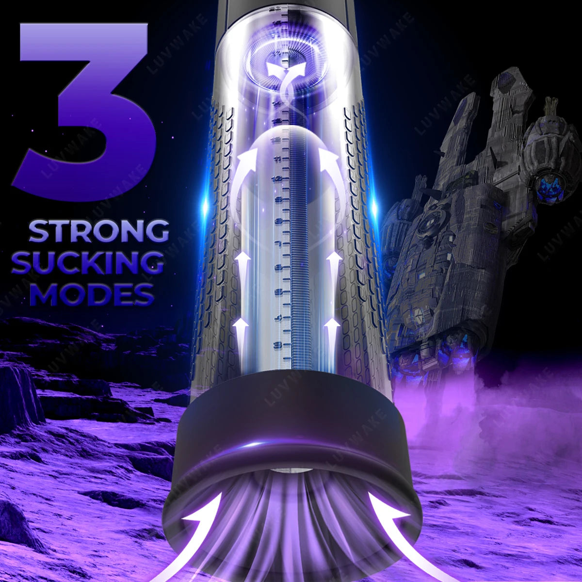 Waterproof Electric Penis Pump Masturbation Automatic Suction Pump Dick Enlarger for Men Vacuum Device For Erection